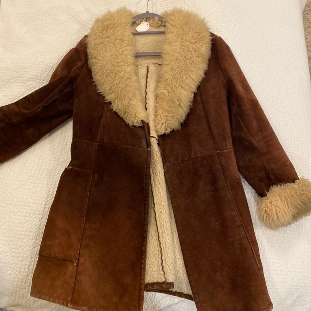 Vintage 1970s penny lane coat